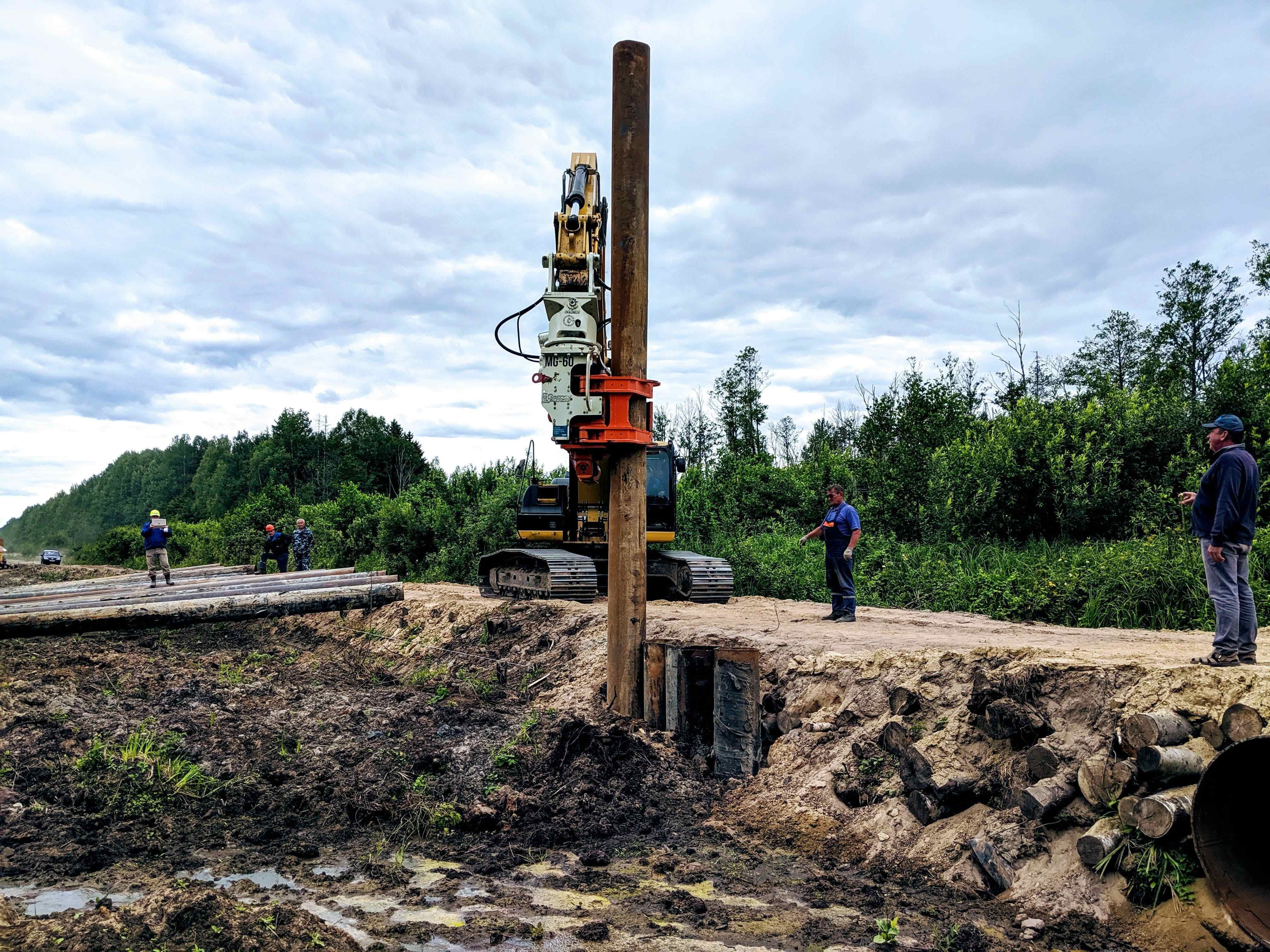 pile driver position